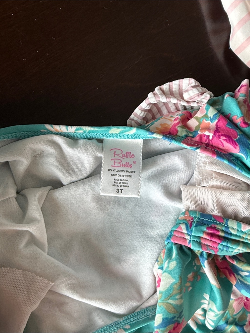 3t Ruffle Butts swim - Picture 7 of 8